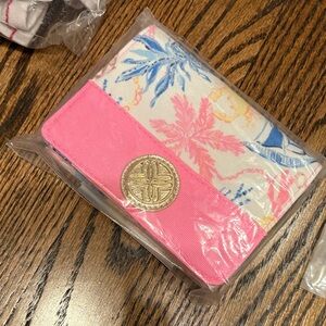Lilly Pulitzer Pink and Blue Floral Wallet